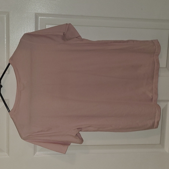 H&M Juniors Pink Short Sleeve Tshirt Red Salty Waves Miami Beach 100% Cotton Med - Picture 2 of 8